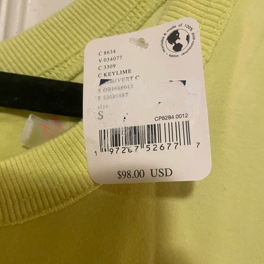 Free People Throw And Go Onesie Small Color: Keylime  NWT - Picture 5 of 6